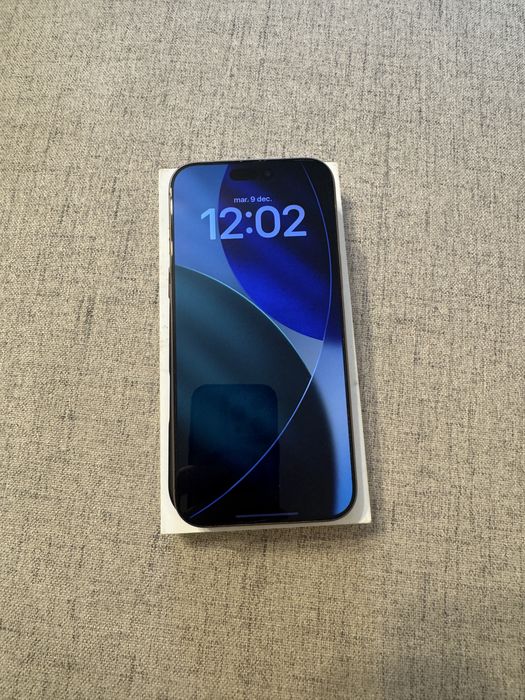 iphone 16 pro max 256gb desert titanium, ca NOU, baterie 100%