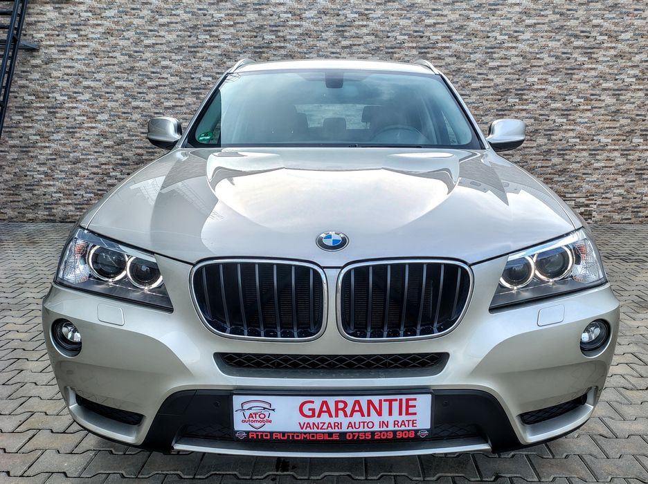 •Bmw X3 BUSINESS Plus~X-Drive-4x4~2.0D~Garantie 2 Ani~Rate cu Avans 0•