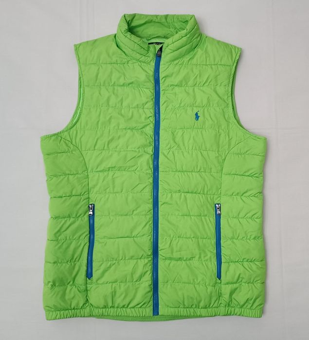 POLO Ralph Lauren Vest оригинален елек XS зелена грейка