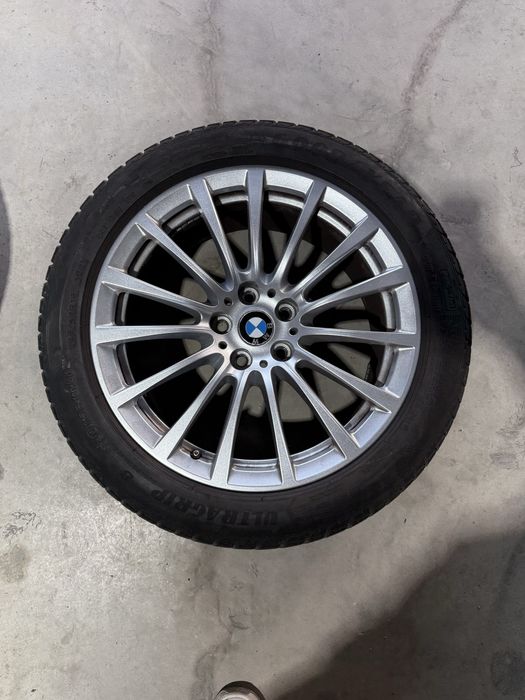 Jante aliaj BMW G30 r18 + anvelope iarna