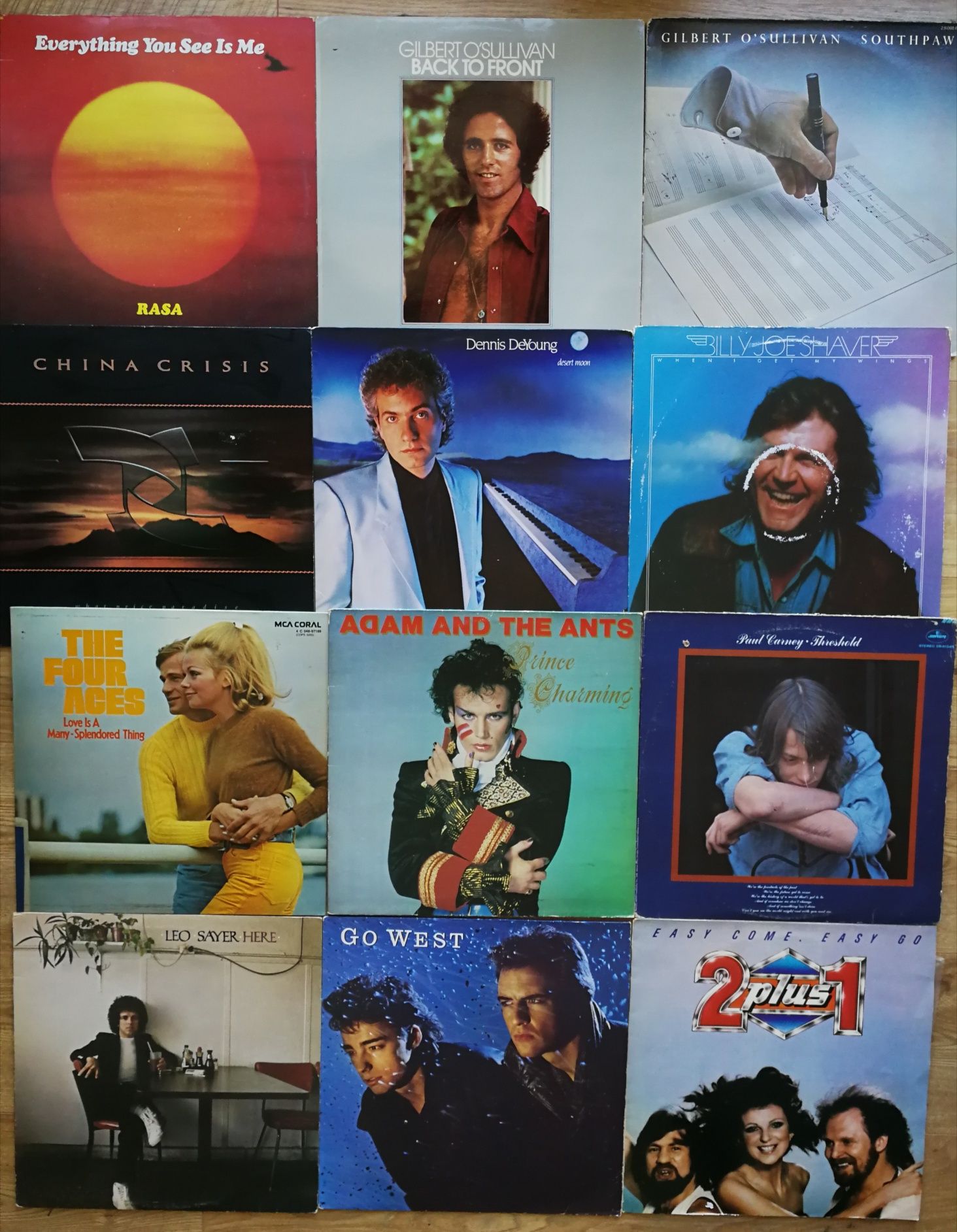 Vinil Roger Whittaker Gilbert O'Sulivan Shirley Bassey Timi Yuro