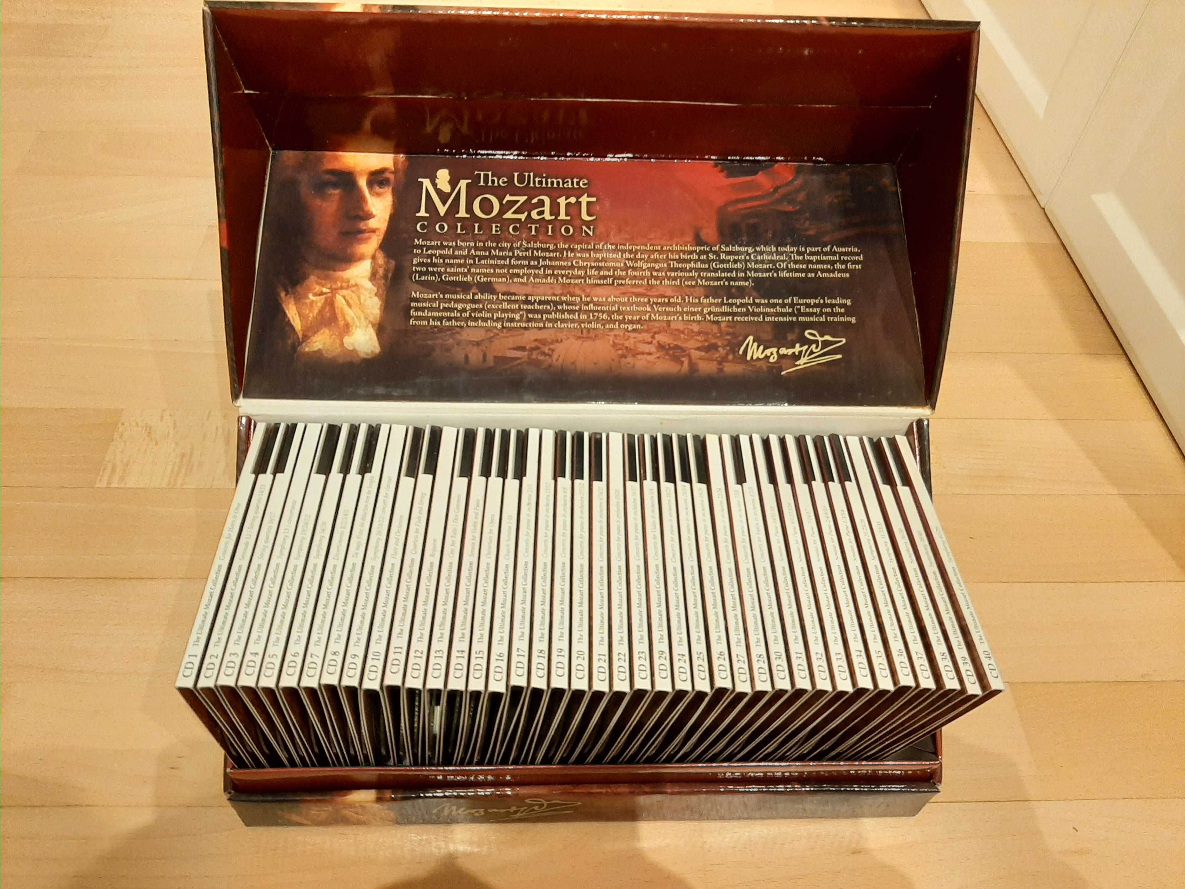 Mozart CD (The ultimate Mozart collection, Prestige Collection)