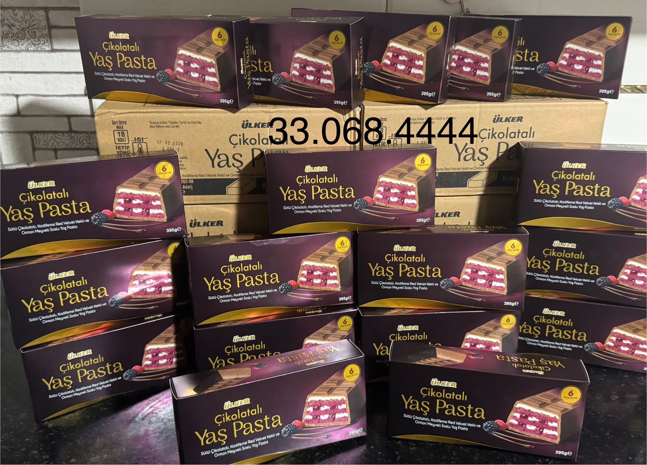 Turkiya Ulker Cikolate Yas Pasta va Misr Yas Lasta
