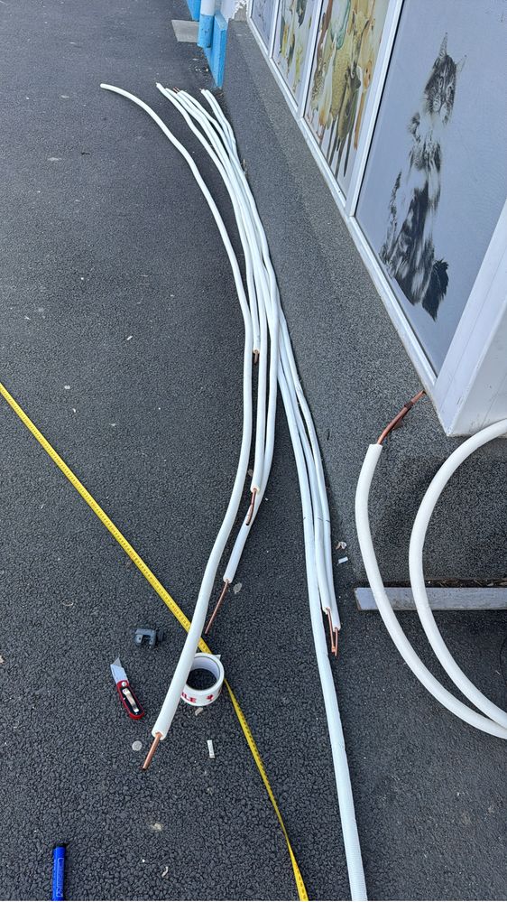 Kit teava clima aer conditionat ac diverse lungimi 1/4 3/8 1/2 5/8 etc