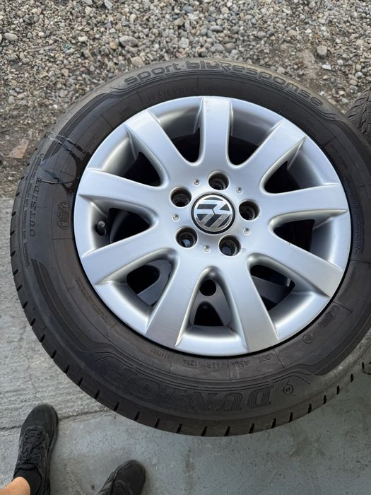 JANTE ALIAJ 5X112 ORIGINALE VW GOLF Passat jetta vara 195 55 15