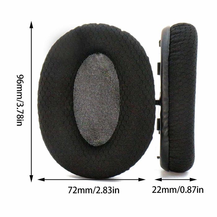 Set 2 bureti pentru casti Razer Opus X - Plasa, Spuma cu memorie