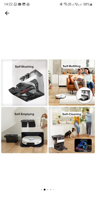Robot aspirator Roborock s7 pro cu mop si statie golire spalare