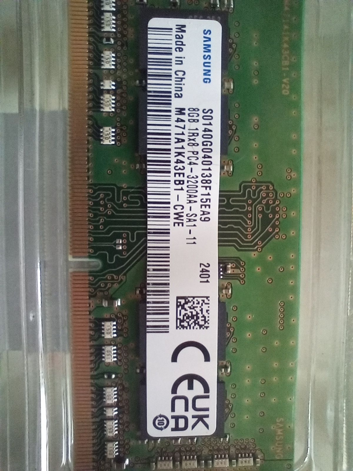 Оперативная память DDR-4 ,форм-фактор SO-DIMM,2 плашки по 8Gb