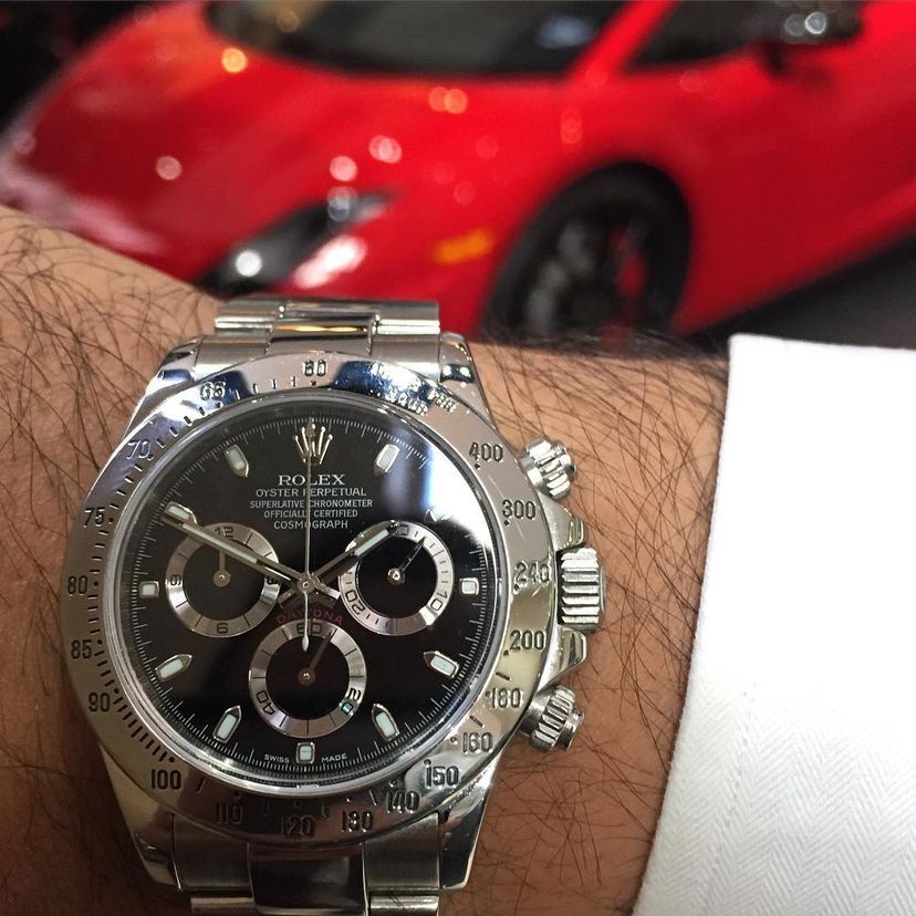 rolex daytona cosmograph stainless steel