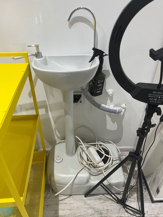 Преносима мивка за къмпинг