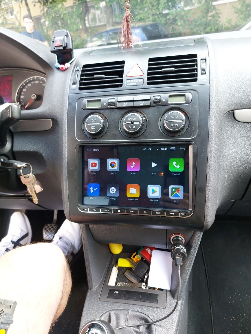 Navigatie Carplay 4/8 GB Android Auto Golf Passat Skoda Seat