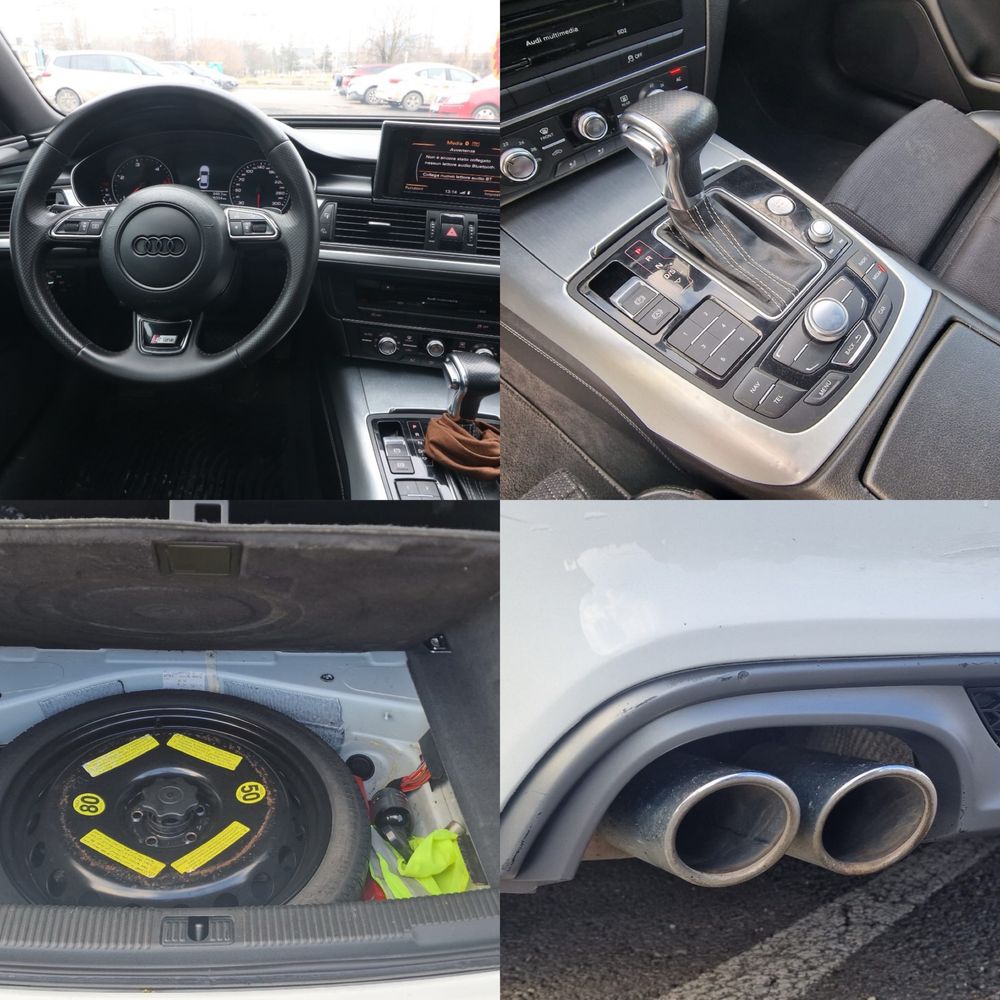 Audi A6 3xS-Line 2.0 Tdi 177Cp  EURO 5 Alb/Xenon/Trapa/Navi/Full Led