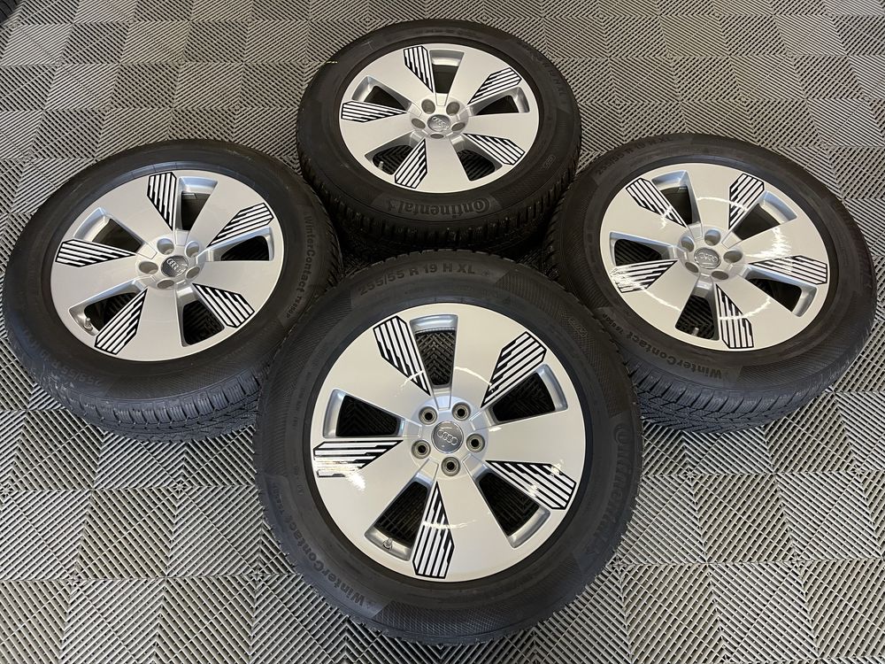 Jante 255 55 R19 Originale 5X112 Audi Q4 Q5 Q7 Q8 E tron VW Touareg 3