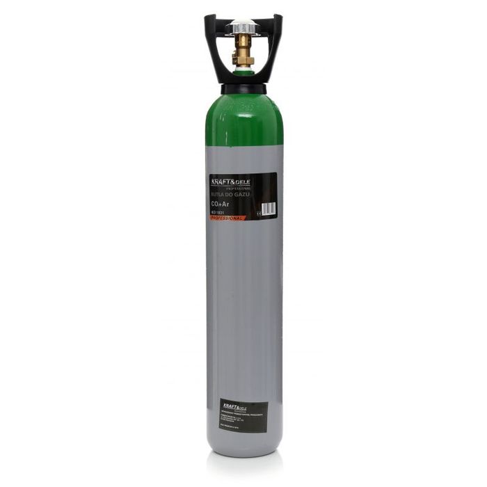 Butelie de gaz Ar+CO2 8L, Kraft&Dele KD1831