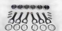 piston, biela, segmenti motor kubota v1903