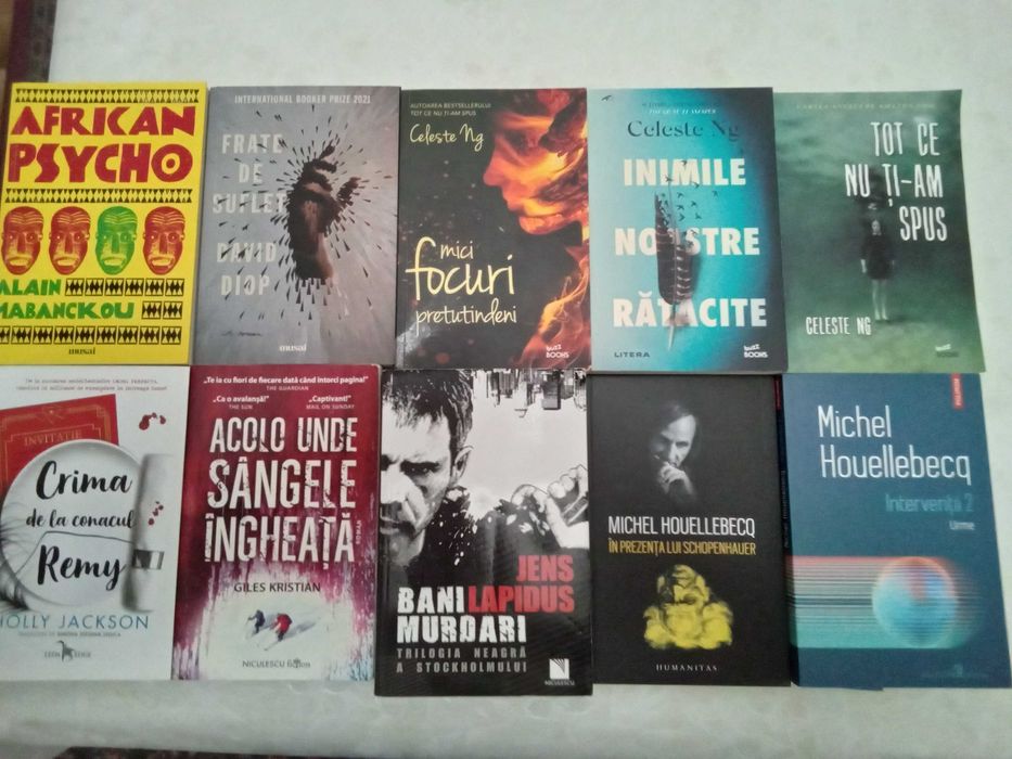 Cărți editura Trei și alte edituri, stare foarte bună, 20 lei/carte