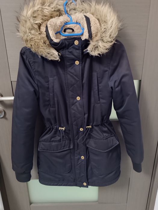 Geaca parka H&M 10-11 ani