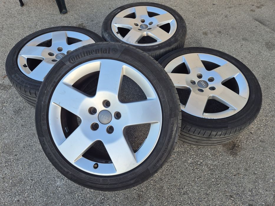 5х112/17 с гуми Ауди Шкода 5x112/17 VW Ауди Сеат Skoda
