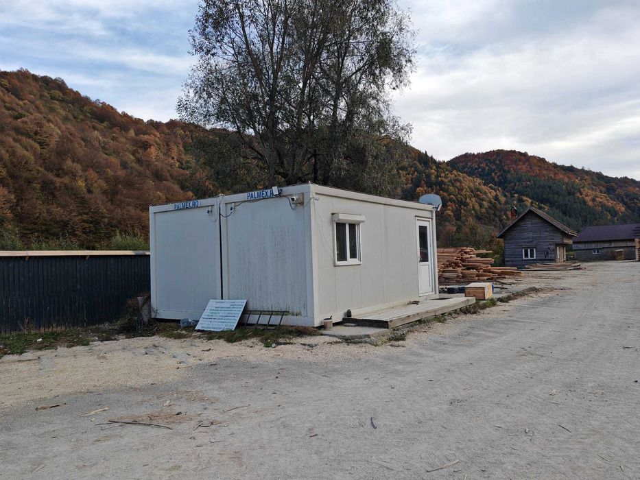 Container dublu 6x5 , pereti de 10 cm si AC