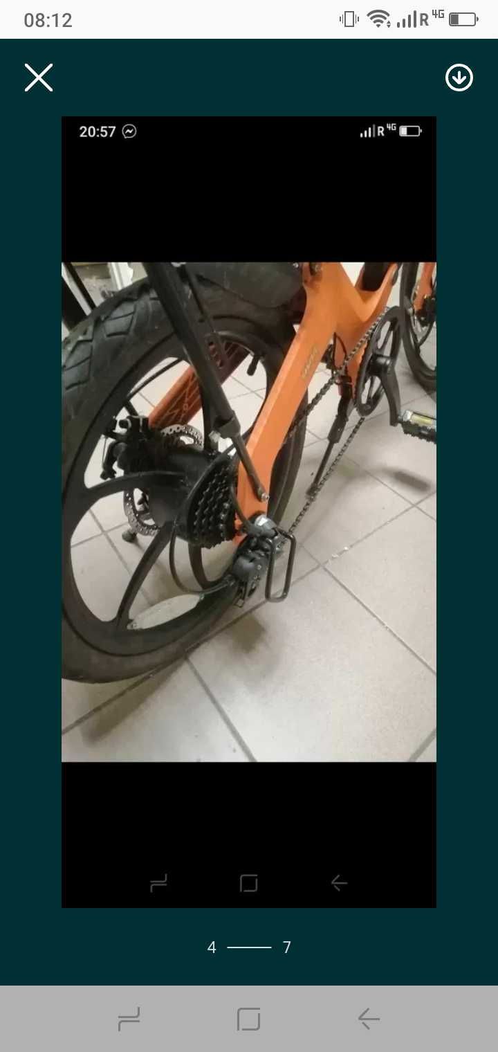 Bicicletă electrică adulți copii stare noua