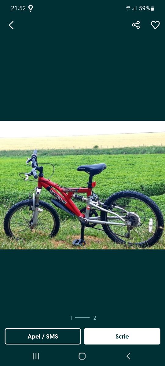 Bicicletă copii 16"