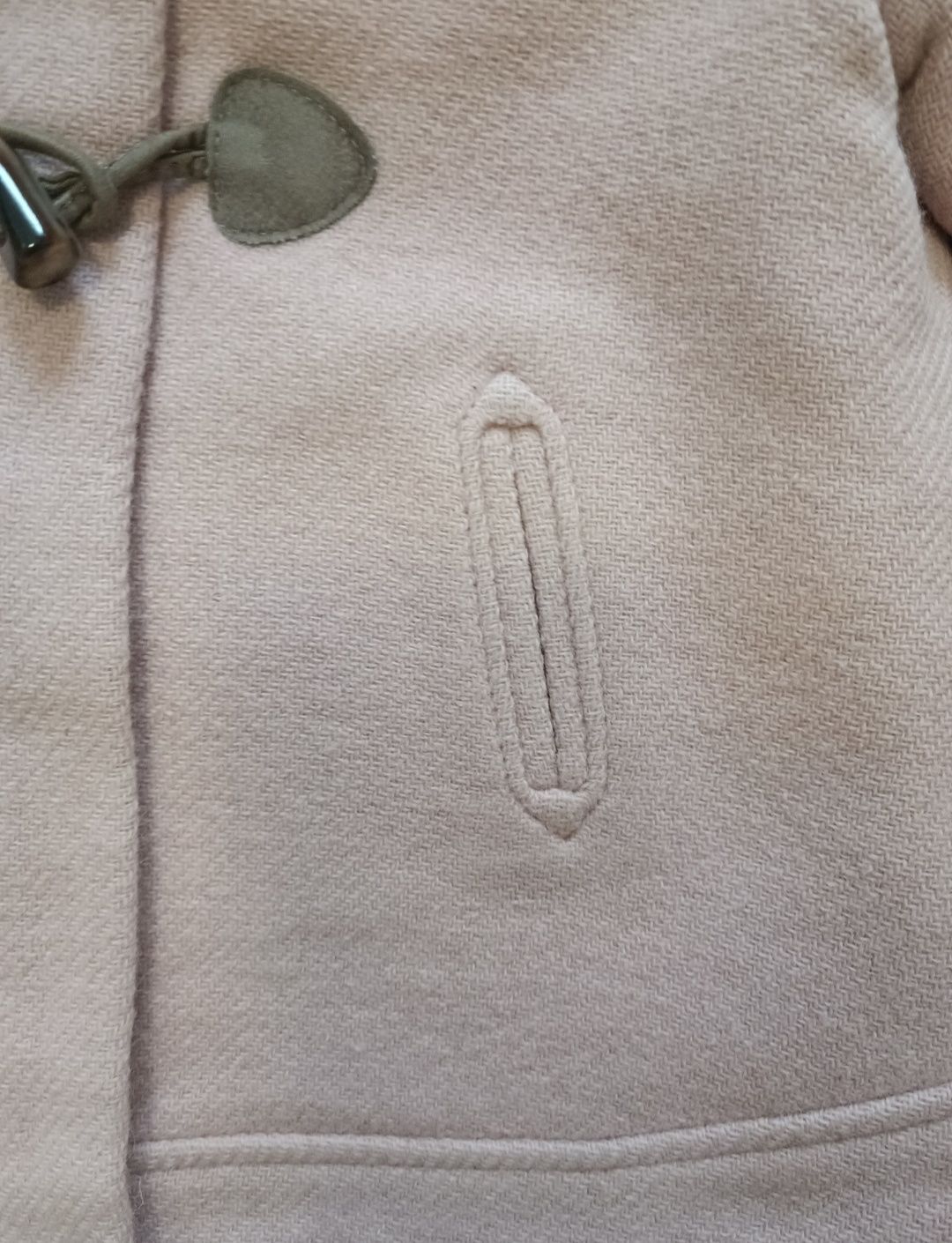 Palton Zara 92 Roz pal 18-24 de luni