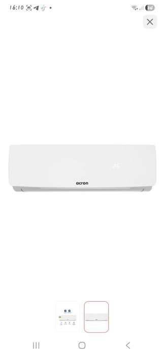 Кондиционер ACRON зима лето