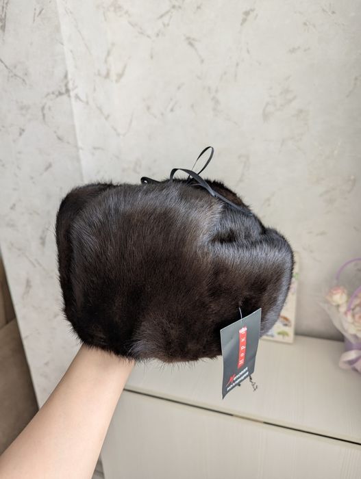 Шапка норковая мужская