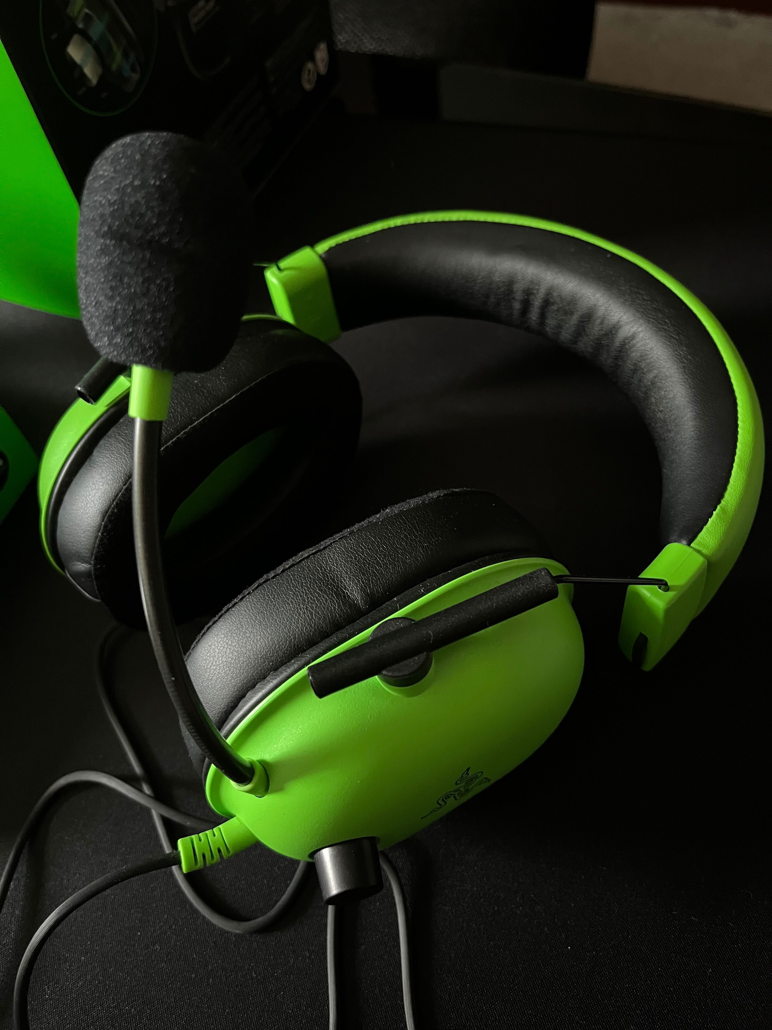 Razer blackshark v2 X Green