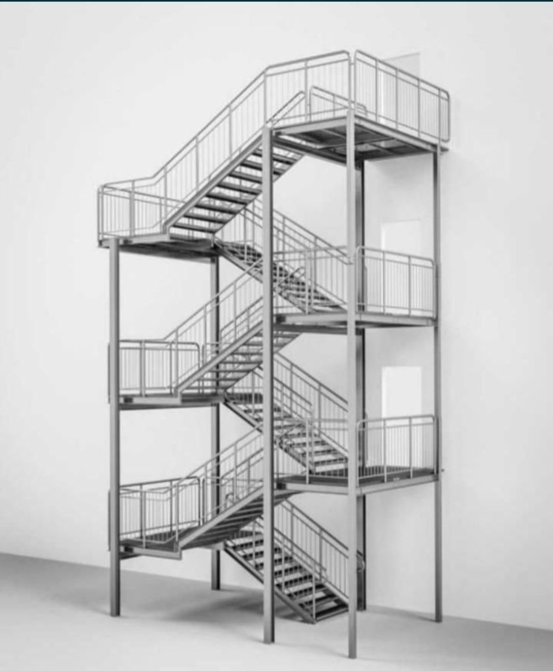 Scări metalice galvanizate