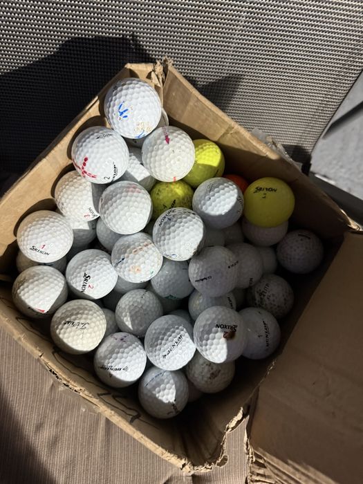 Set 25 crose de golf cu geanta si mingii