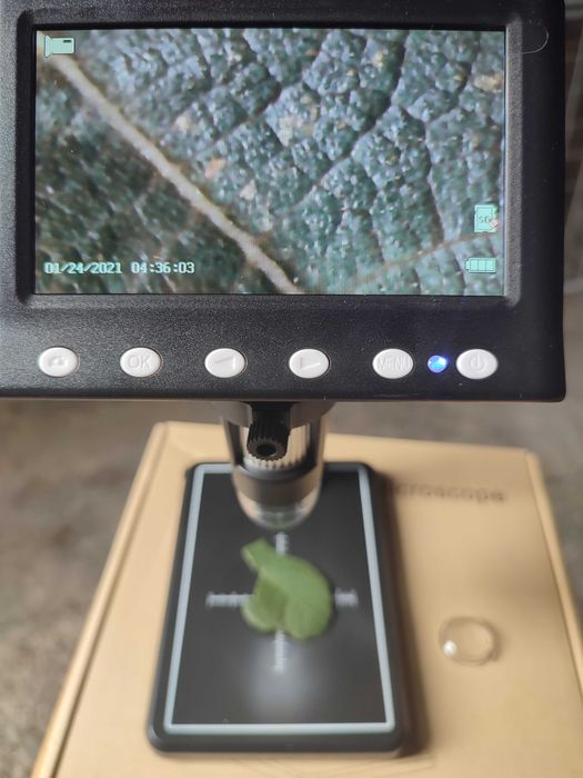 Microscop x1000 ecran LCD HD recorder