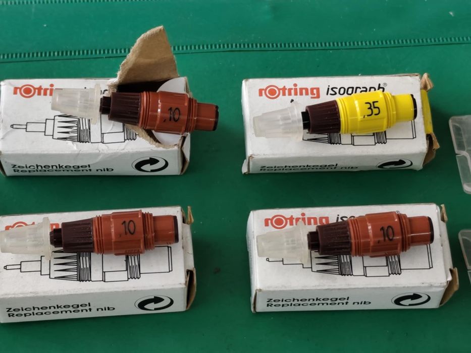 Нови пера за рапидографи Rotring