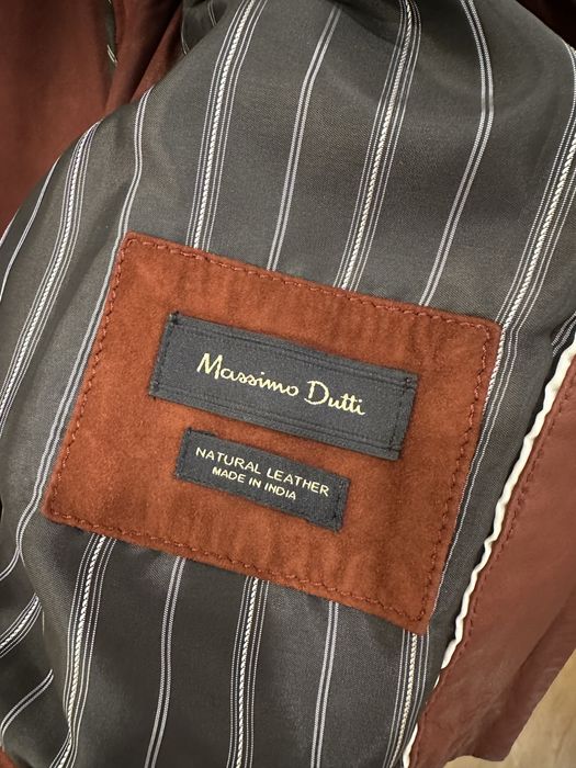 Кожено яке Massimo Dutti