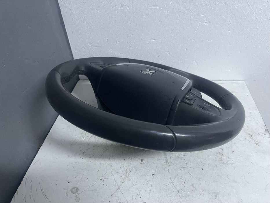 Volan complet cu airbag comenzi Peugeot 508 2010-2014 cod 9687466ZE