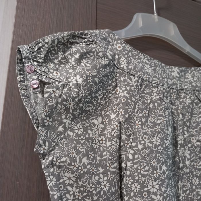 Camasa dama,marime S,bumbac 100%  gri-alb