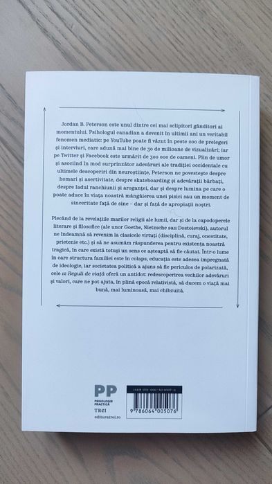 Jordan B Peterson: 12 Reguli de viata