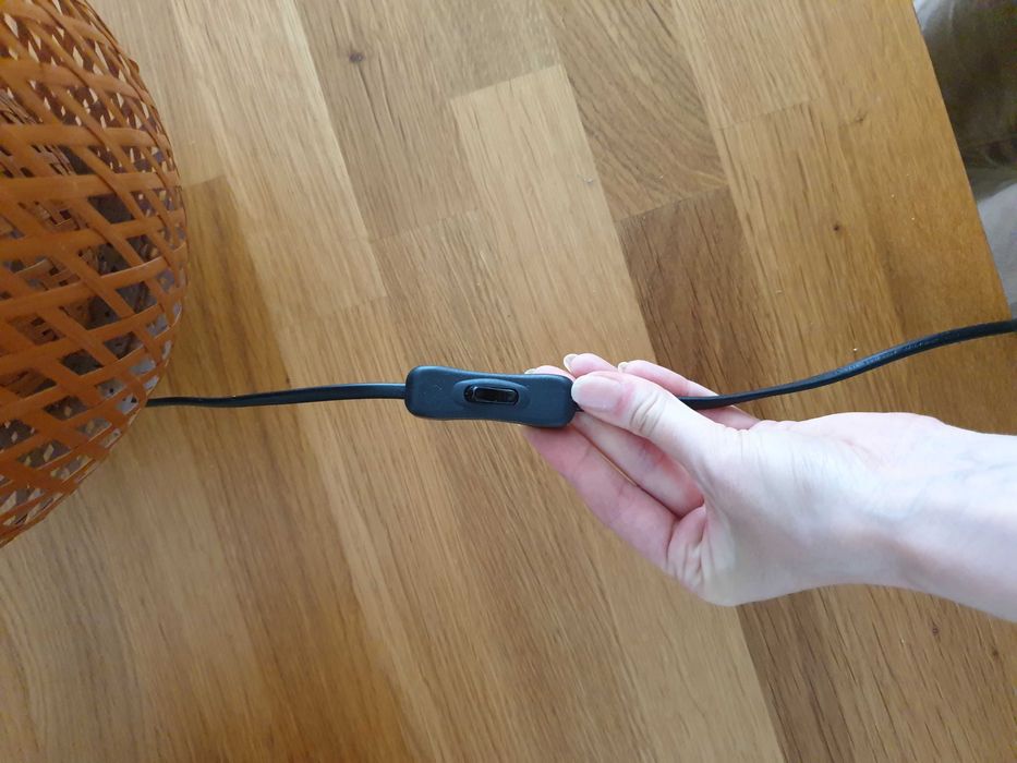 Lămpi IKEA BÖJA - bambus lucrat manual - ca noi - stare perfecta