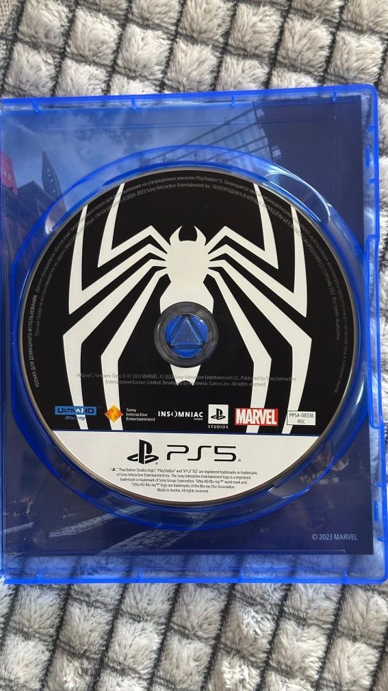 Человек паук 2 диск (PS 5)