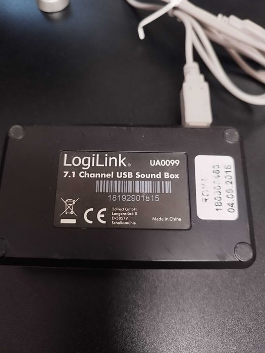 Sistem complet Logitech Z 5500 + placa sunet Logilink 7.1