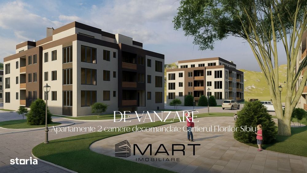 Apartament 2 camere decomandate la cheie cartierul Florilor Sibiu