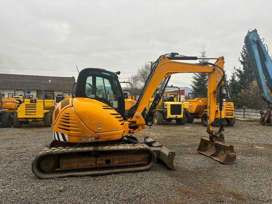 Miniexcavator JCB 8085ZTS , 8,5 tone , 2012