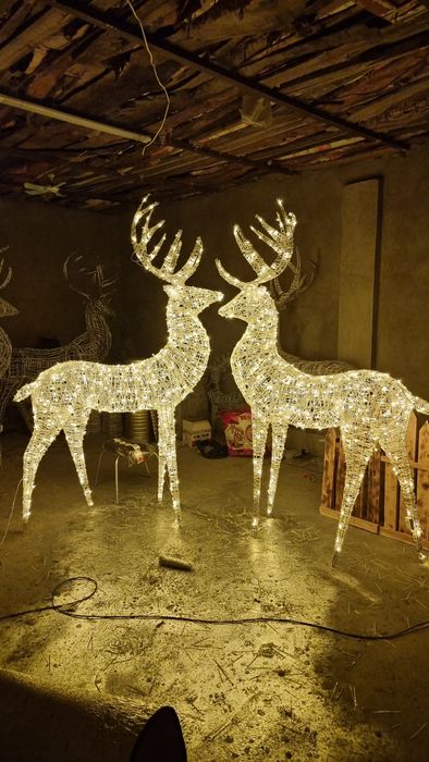 Новогодние олень 2  метра