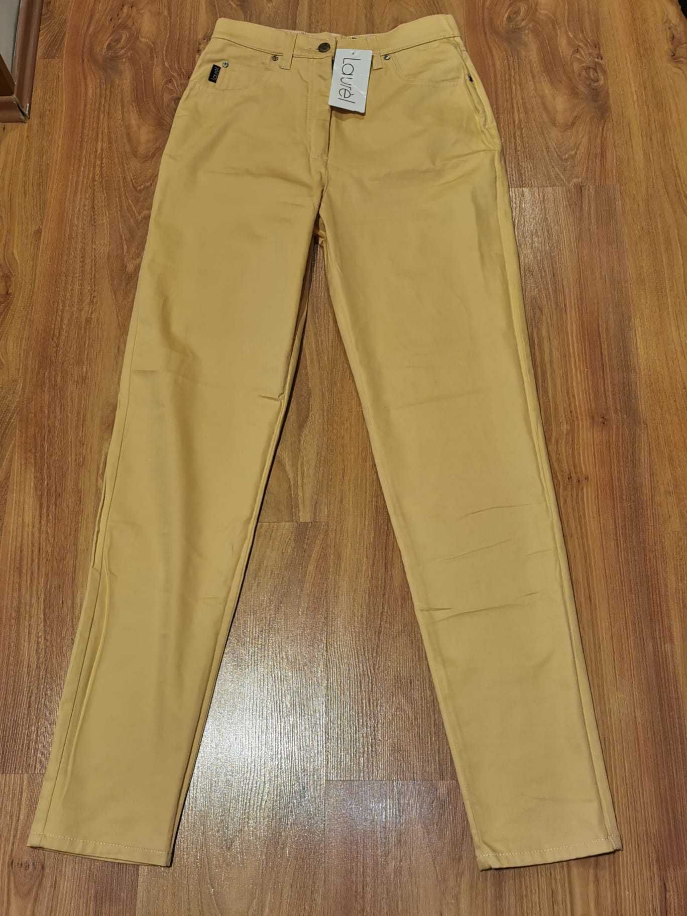 Jeans Laurel (Escada), noi (eticheta),bumbac, made in Italy, mar. 38