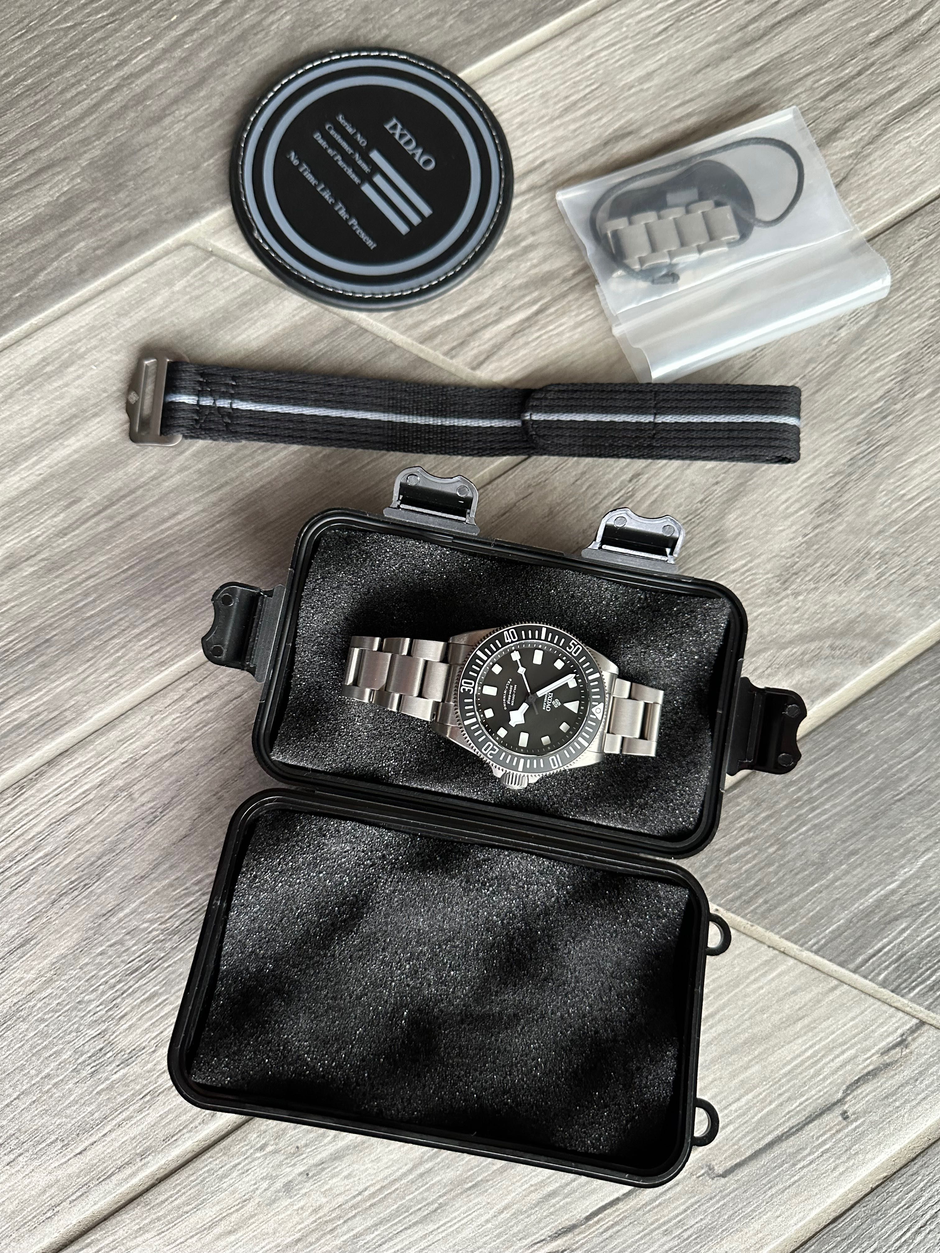 Часовник IX&DAO Titanium Pelagos 39 Homage