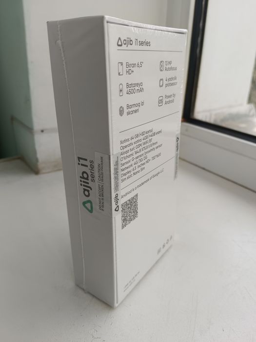 Ajib i1 smartfon 4/64  xotira (Qora rangda) Uzimei ro'yhatdan o'tgan.