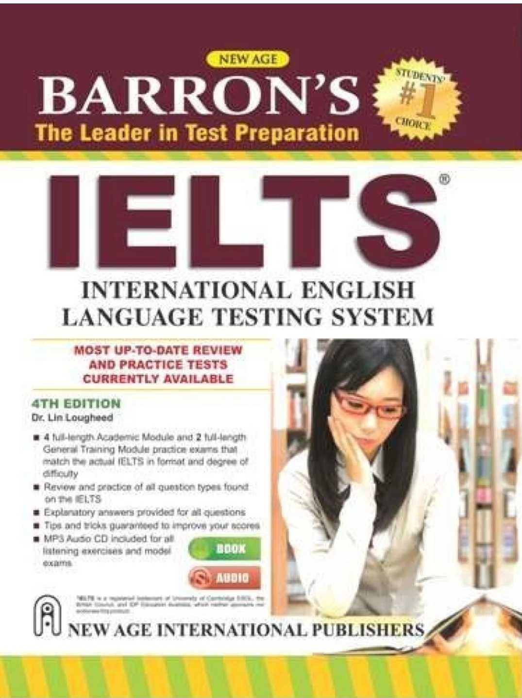 Доставка. Barron's Ielts practice exams