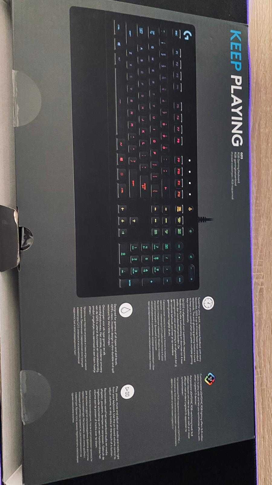 Tastatură LOGITECH G213 RGB