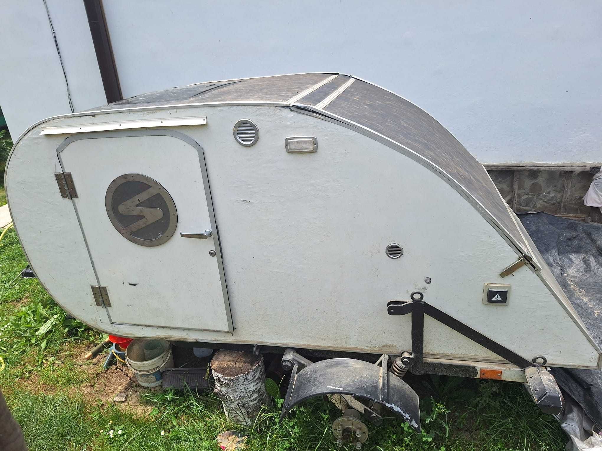 Vand remorca utilitara (teardrop camper)