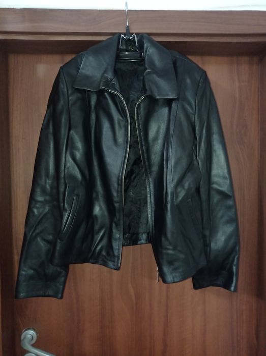 Geaca cu Glugă-36, Geacă Piele-XL .